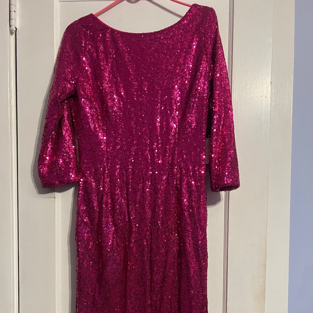 Sequin Midi Dress